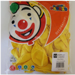 GLOBOS BOLSA C/50 # 12 COLOR AMARILLO CANARIO
