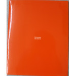 FOLDER T.CARTA PLASTIFICADO C/NARANJA NEON