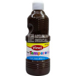 PINTURA TEMPERA VINCI 473 ML. COLOR CAFE