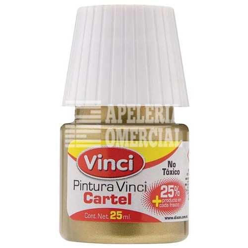 PINTURA PARA CARTELES VINCI ORO