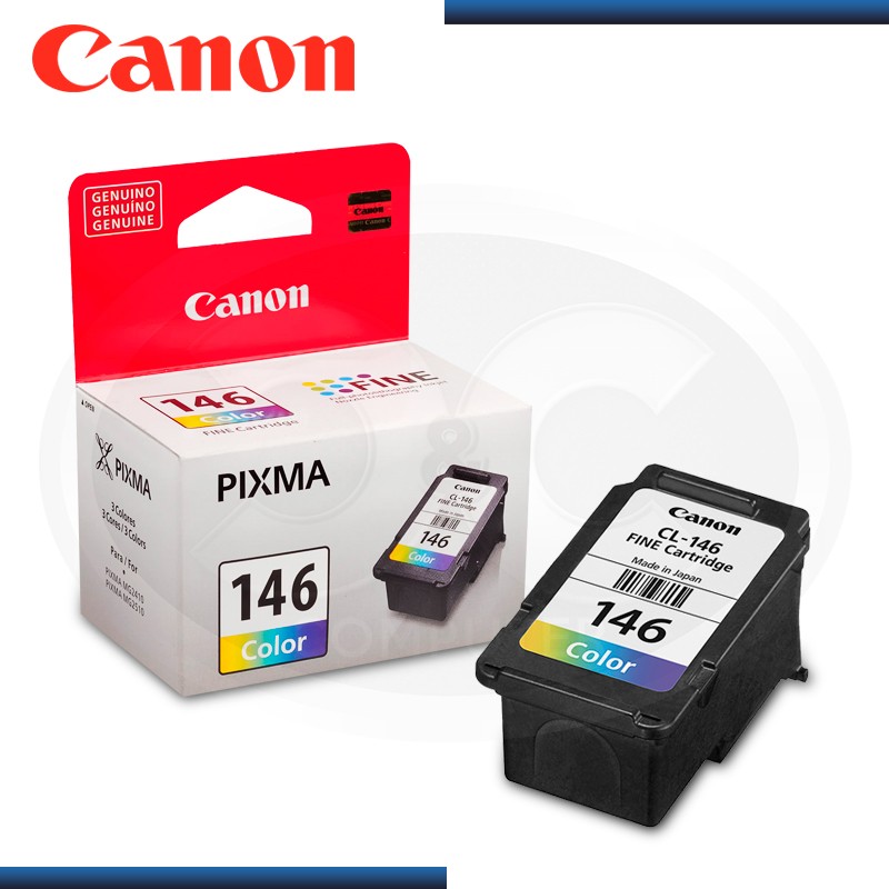 Papelería Comercial - ARTICULO P/COMPUTO TINTA CANON CL-146 COLOR