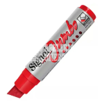 MARCADOR PERMANENTE SIGNAL JUMBO PUNTA CINCEL C.ROJO