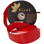 MERCERIA LISTON SATINADO 1 1/2" X 45 M. COLOR ROJO