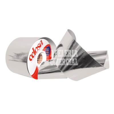 MERCERIA LISTON CELOSA METALICO # 22 COLOR PLATA