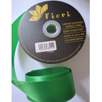 MERCERIA LISTON SATINADO 1 1/2" X 45 M. COLOR VERDE BANDERA